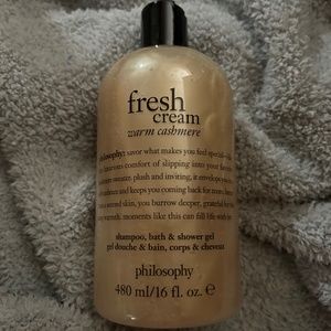 PHILOSOPHY FRESH CREAM WARM CASHMERE SHAMPOO, BATH & SHOWER GEL 16 OZ.